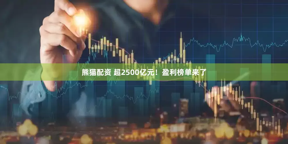 熊猫配资 超2500亿元！盈利榜单来了