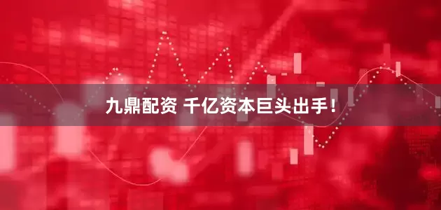 九鼎配资 千亿资本巨头出手！