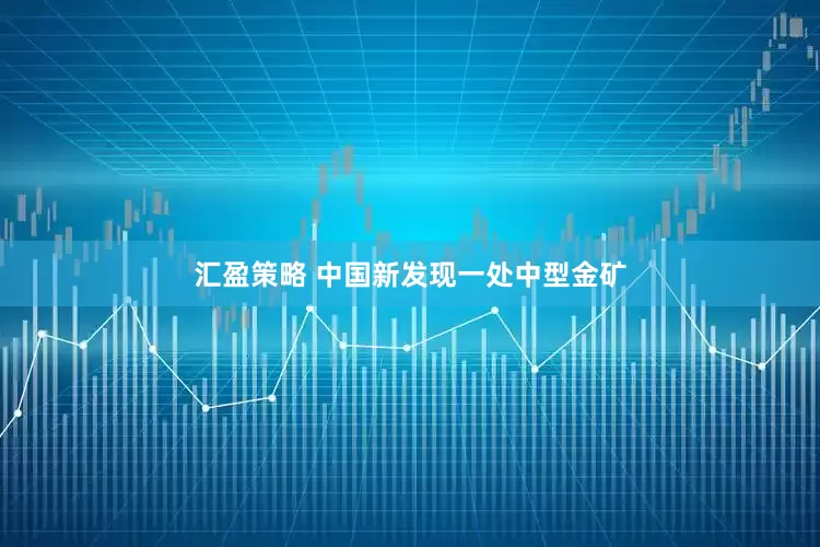 汇盈策略 中国新发现一处中型金矿